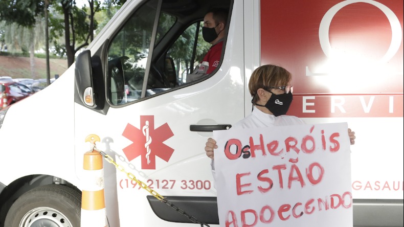 Covid-19: Campinas tem 6 mortes e 1,4 mil casos em profissionais da saúde